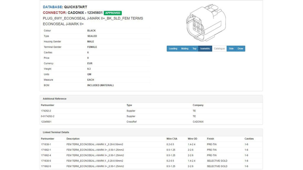  The Arcadia Component Database